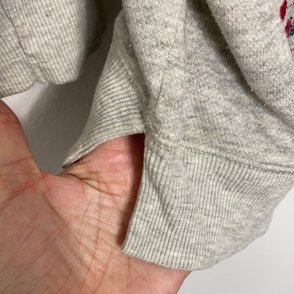 Anthropologie Postmark Paint By Numbers Floral Top - Picture 7 of 9